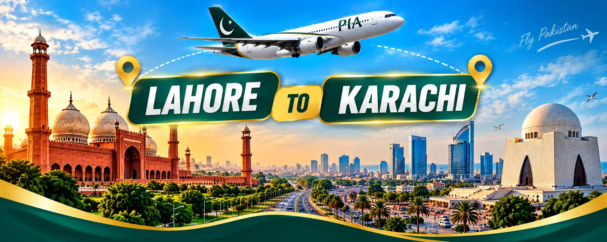 Karachi · flights and cargo together